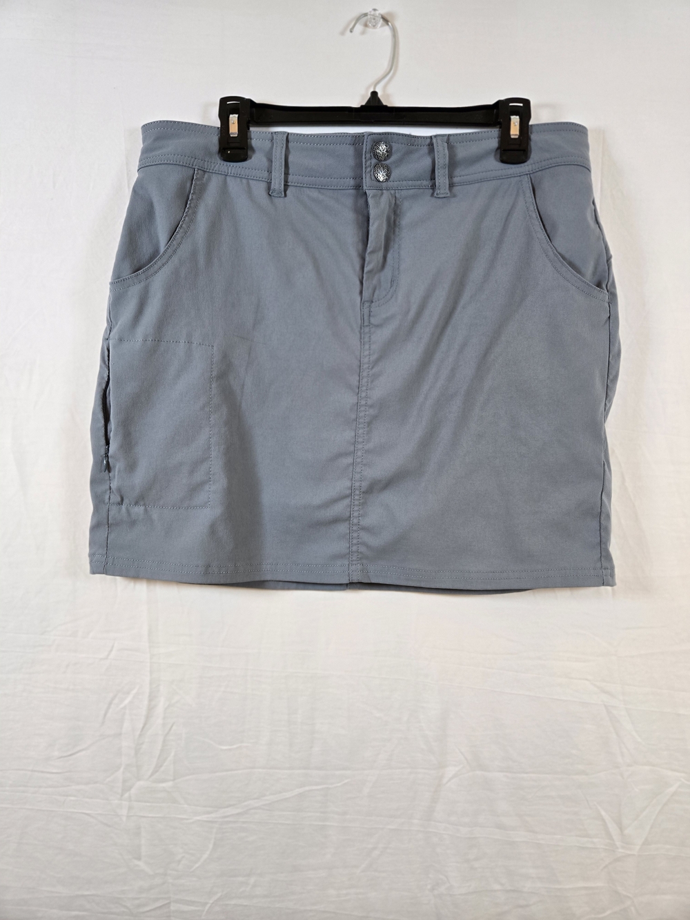 prAna Halle Skort Light Gray